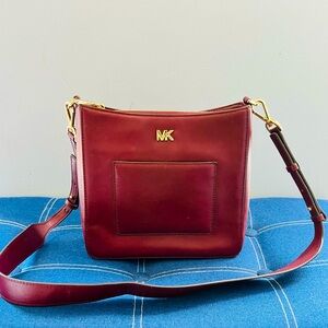 Michael Kors maroon crossbody
